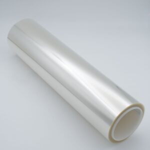 polyester Label Facestock transparent PET film